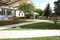Area verde del Centro Anziani IRAB